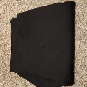 Black Dress Pant Leggings (short)